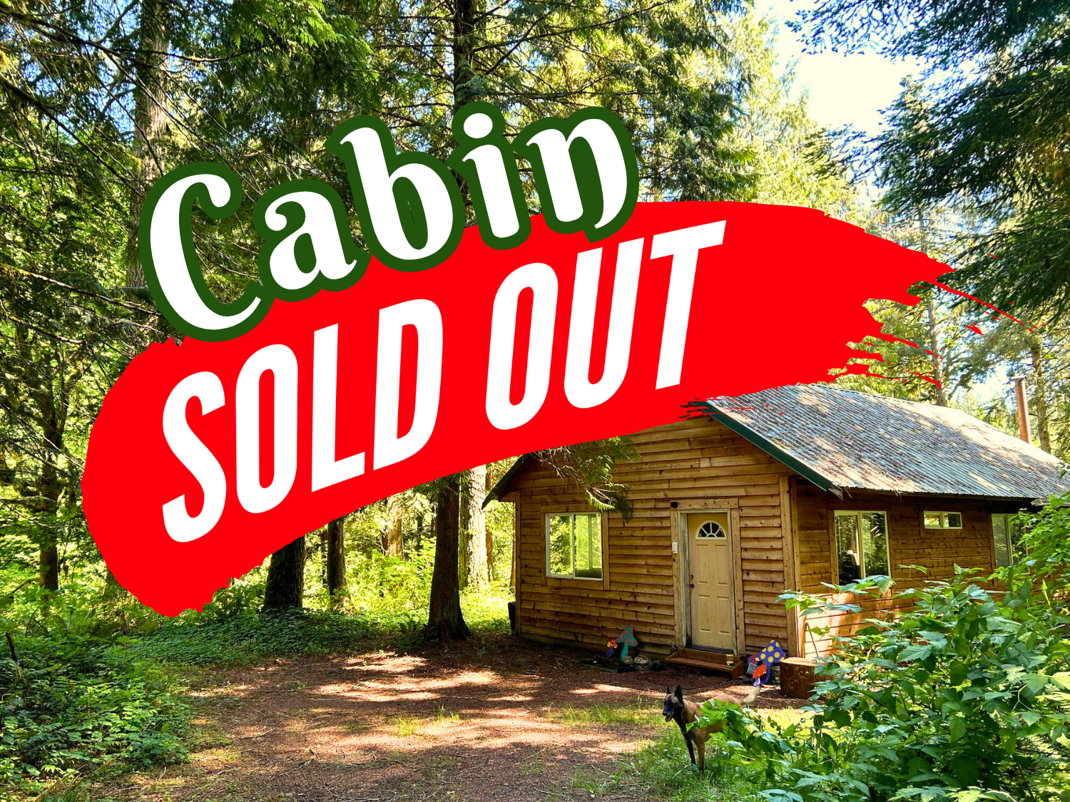 cabin sold out